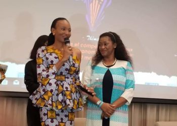 Rachel OLOMBE primée Strong Lady 2020, catégorie Femmes de la mode